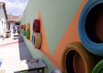 Jovens da Funase participam de entrega de creche requalificada com ajuda deles