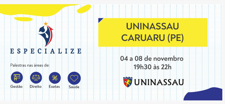 Projeto Especialize traz palestras gratuitas para Caruaru