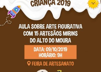 Semana da criança, em Caruaru, terá aula com artesãos mirins