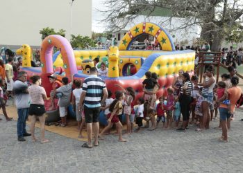 Dia das Crianças foi comemorado com tarde de brincadeiras e atrações no Monte Bom Jesus