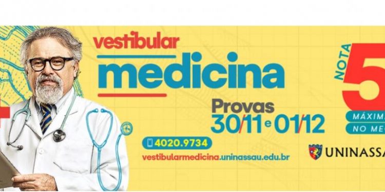 UNINASSAU abre inscrições para o Vestibular de Medicina 2020