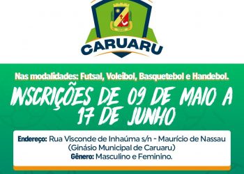 Copa Caruaru 2022 está com inscrições abertas