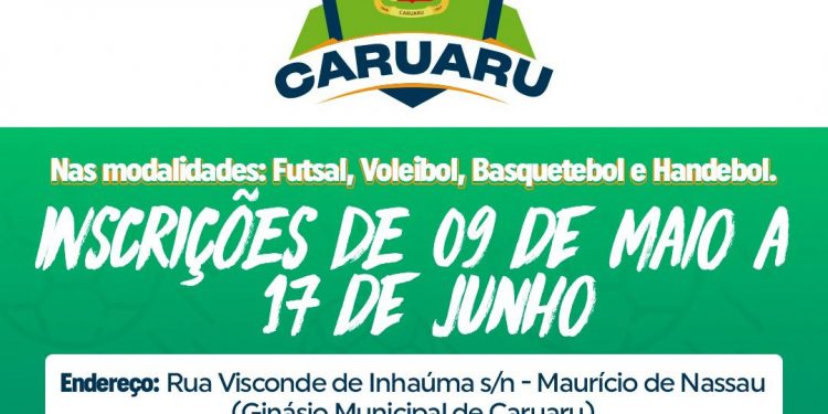 Copa Caruaru 2022 está com inscrições abertas