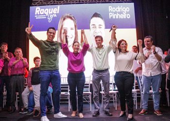 Raquel Lyra e Rodrigo Pinheiro convocam os caruaruenses para transformar Pernambuco, em grande evento, nesta segunda (6)