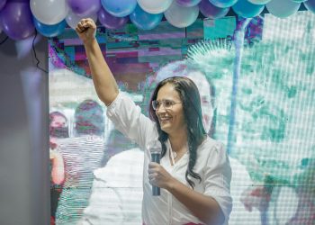 Para Lucinha, tendência é Raquel crescer ainda mais nas pesquisas