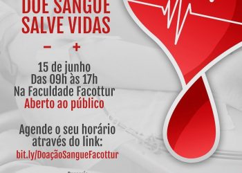 Facottur realiza ação de conscientização a doação de sangue