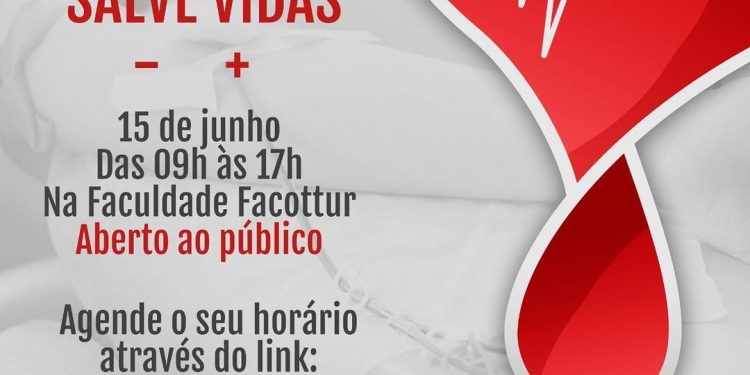 Facottur realiza ação de conscientização a doação de sangue
