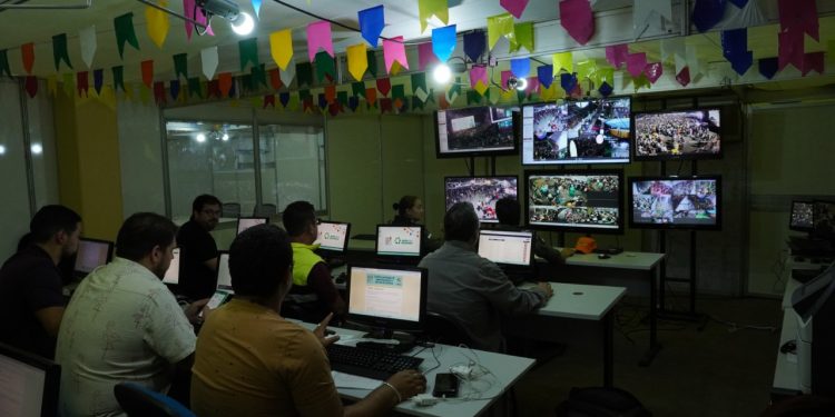 São João 2022: Centro de Monitoramento e Gestão de Eventos garantem São João mais seguro em Caruaru