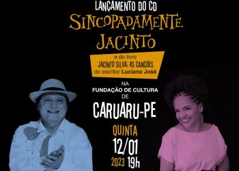 Jacinto Silva será homenageado com lançamento de CD nesta quinta-feira na Fundação de Cultura de Caruaru