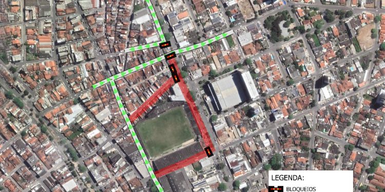 Vias no entorno do Lacerdão serão bloqueadas para duas partidas do Campeonato Pernambucano