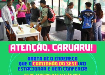 Caruaru recebe projeto SESI Truck nesta segunda-feira (23)