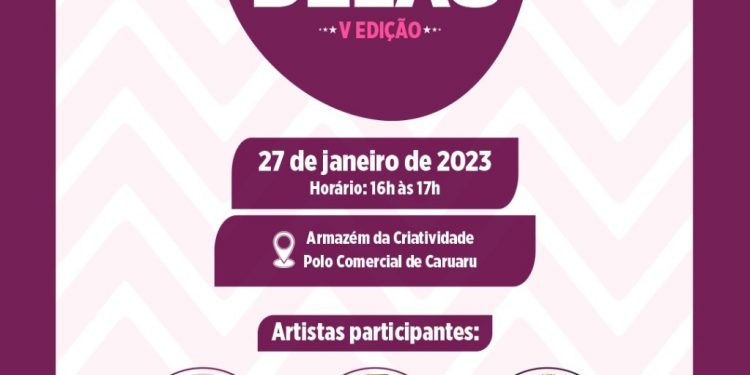 As Vozes Delas terá sua 5ª edição nesta sexta-feira (27)