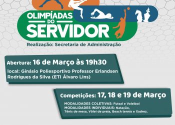 Prefeitura de Caruaru realiza abertura da primeira edição das Olimpíadas do Servidor nesta quinta (16)
