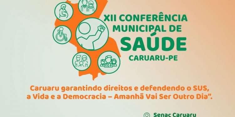Secretaria de Saúde disponibiliza link de inscrição para a XII Conferência Municipal de Saúde de Caruaru