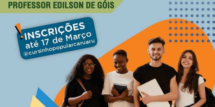 Secretaria de Educação está com inscrições abertas para Cursinho Popular em Caruaru
