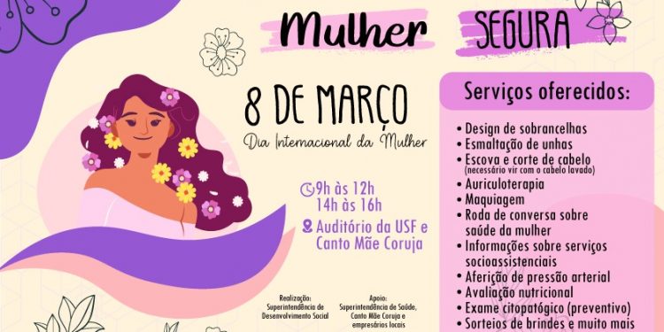 Fernando de Noronha celebra o Dia Internacional da Mulher com serviços de saúde e beleza para o público feminino