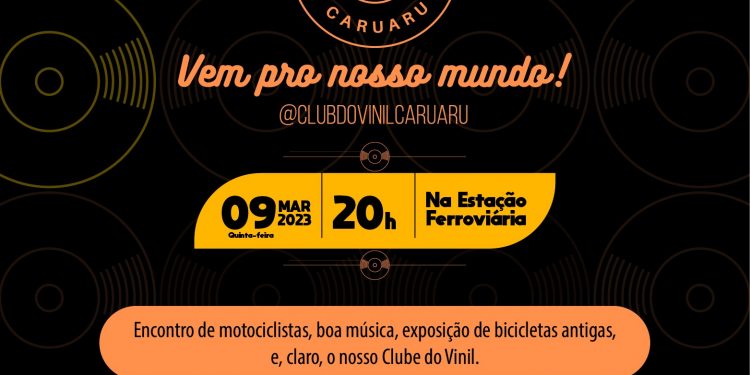 Estação Ferroviária recebe 2º Encontro do Club do Vinil
