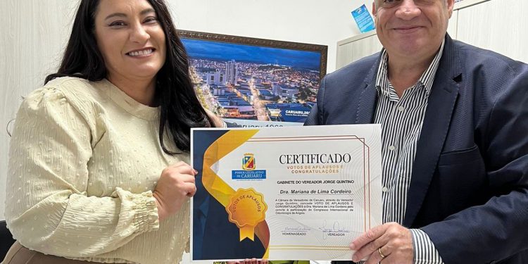 Jorge Quintino solicita voto de aplauso a dentista que criou ação voluntária para atendimento domiciliar