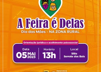 “A Feira é Delas” do mês das Mães será na Zona Rural de Caruaru nesta sexta (5)