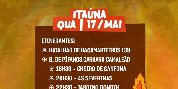 Caravana do São João na Roça chega a Itaúna nesta quarta-feira, 17