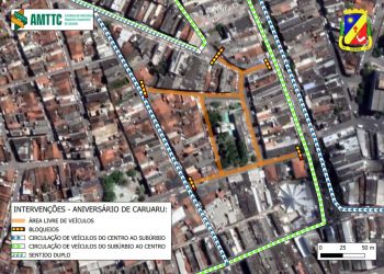 Ruas do Centro serão bloqueadas para comemoração do aniversário de Caruaru