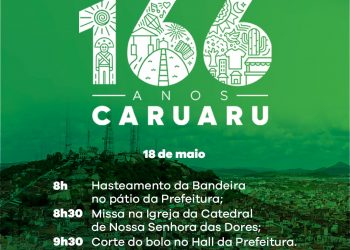 Com programação tradicional, Caruaru comemora 166 anos nesta quinta-feira (18)