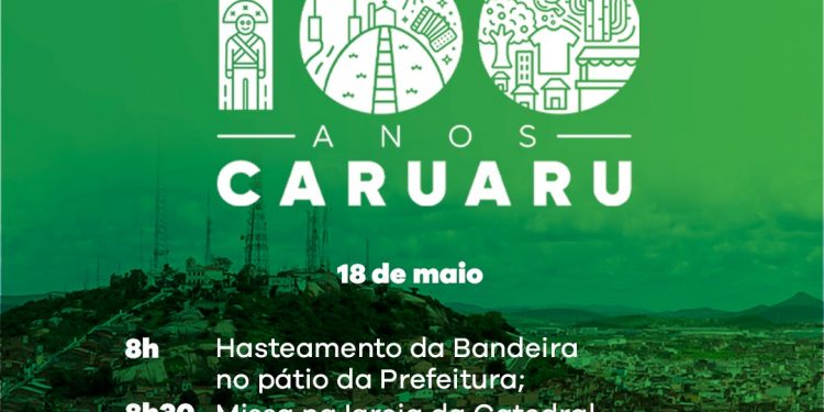 Com programação tradicional, Caruaru comemora 166 anos nesta quinta-feira (18)