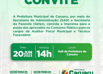 Posse dos aprovados no Concurso Público da Secretaria da Fazenda