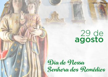 Procissão e missa encerram a programação da Festa de Nossa Senhora dos Remédios, padroeira de Fernando de Noronha