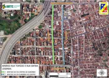 Binário das ruas Topázio e Safira será consolidado