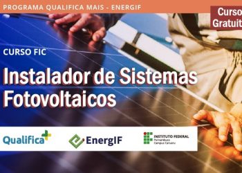 Inscrições abertas para curso gratuito de Instalador de Sistemas Fotovoltaicos