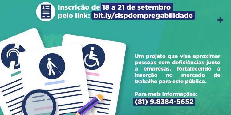 Prefeitura de Caruaru lança projeto para inserir Pessoas com Deficiência no mercado de trabalho