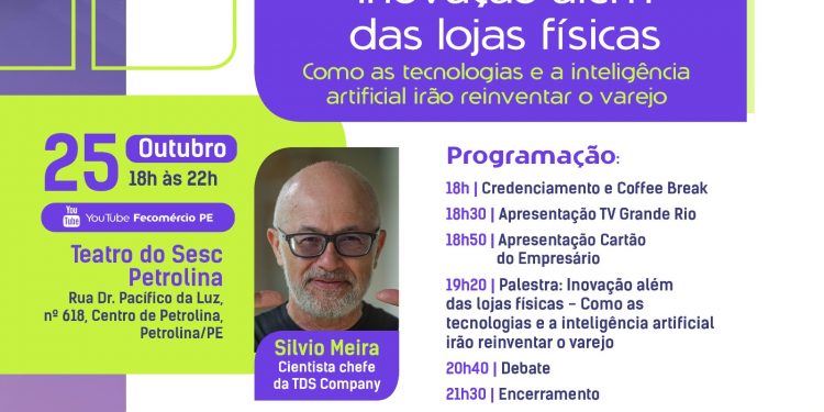 Novas tecnologias e uso da Inteligência Artificial no varejo são temas de Fórum de Debates promovido pela Fecomércio-PE em Petrolina