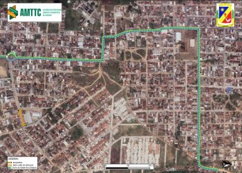 Linha de Ônibus terá alteração temporária de rota nesta sexta (27) no bairro Cidade Jardim