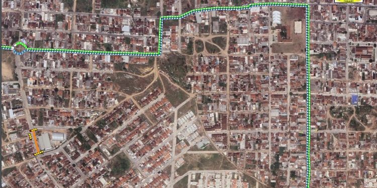 Linha de Ônibus terá alteração temporária de rota nesta sexta (27) no bairro Cidade Jardim