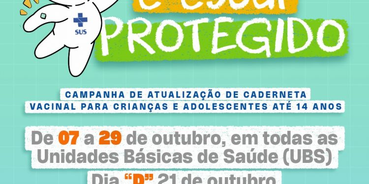 Campanha de multivacinação para crianças e adolescentes terá início em Caruaru