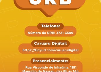 Prefeitura de Caruaru divulga canal de denúncias e número da fiscalização da URB para a população