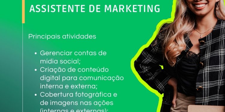 Acic seleciona para vagas de emprego nas áreas de Marketing e de Vendas