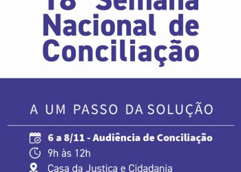 Fernando de Noronha participa da 18ª Semana Nacional de Conciliação