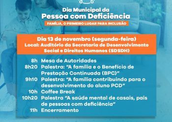 Dia Municipal da Pessoa com Deficiência será celebrado em Caruaru