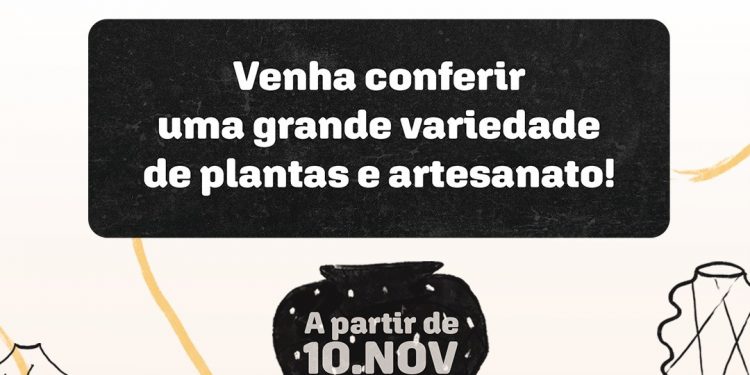 No Caruaru Shopping, Feira de Plantas e Artesanato reúne uma variedade de produtos