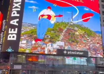 Caruaru é destaque na Times Square em Nova York