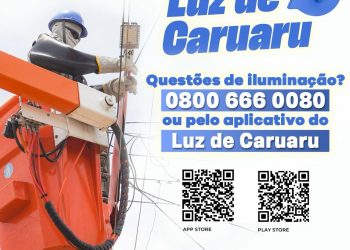 LUZ DE CARUARU ilumina a cidade: novo aplicativo facilita relatos de problemas de iluminação em tempo real