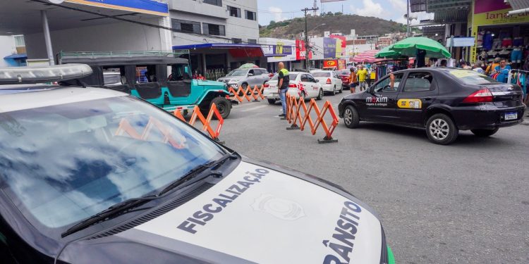 Com objetivo de ordenar o trânsito do Parque 18 de maio, operação ‘Sulanca’ é realizada em Caruaru