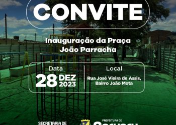 Inauguração da Praça João Parracha