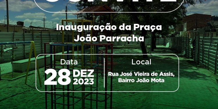 Inauguração da Praça João Parracha