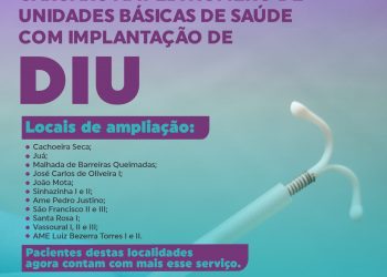 Caruaru amplia número de Unidades Básicas de Saúde com implantação de DIU