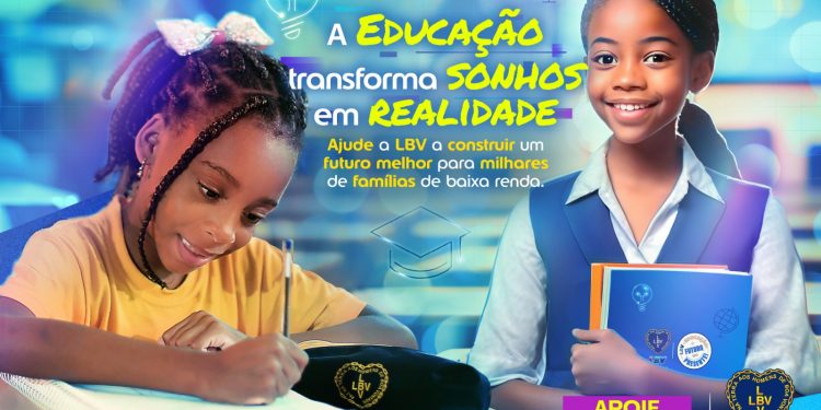 1 milhão de refeições e 18 mil kits pedagógicos: compromisso da LBV para iniciar 2024