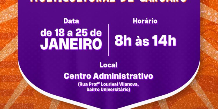 Cadastro para ambulantes trabalharem no Pré-Carnaval Multicultural de Caruaru foi liberado nesta quinta-feira (18)