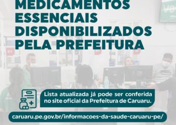 Secretaria de Saúde de Caruaru atualiza em site a Relação Municipal de Medicamentos Essenciais (Remune)